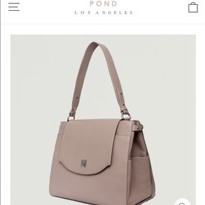 Pond LA Modern Bag in Stone Gray